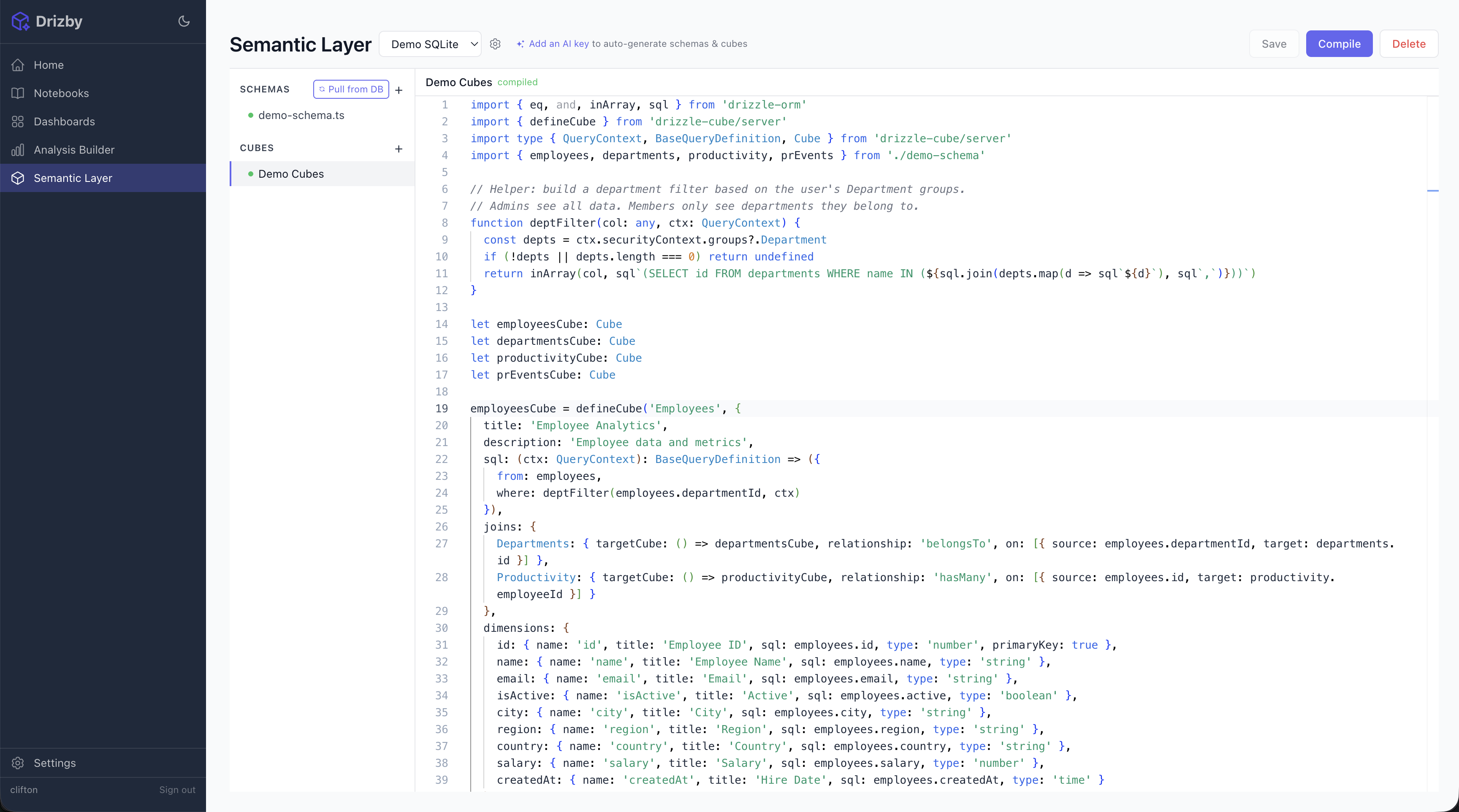 AI-generated cubes with joins