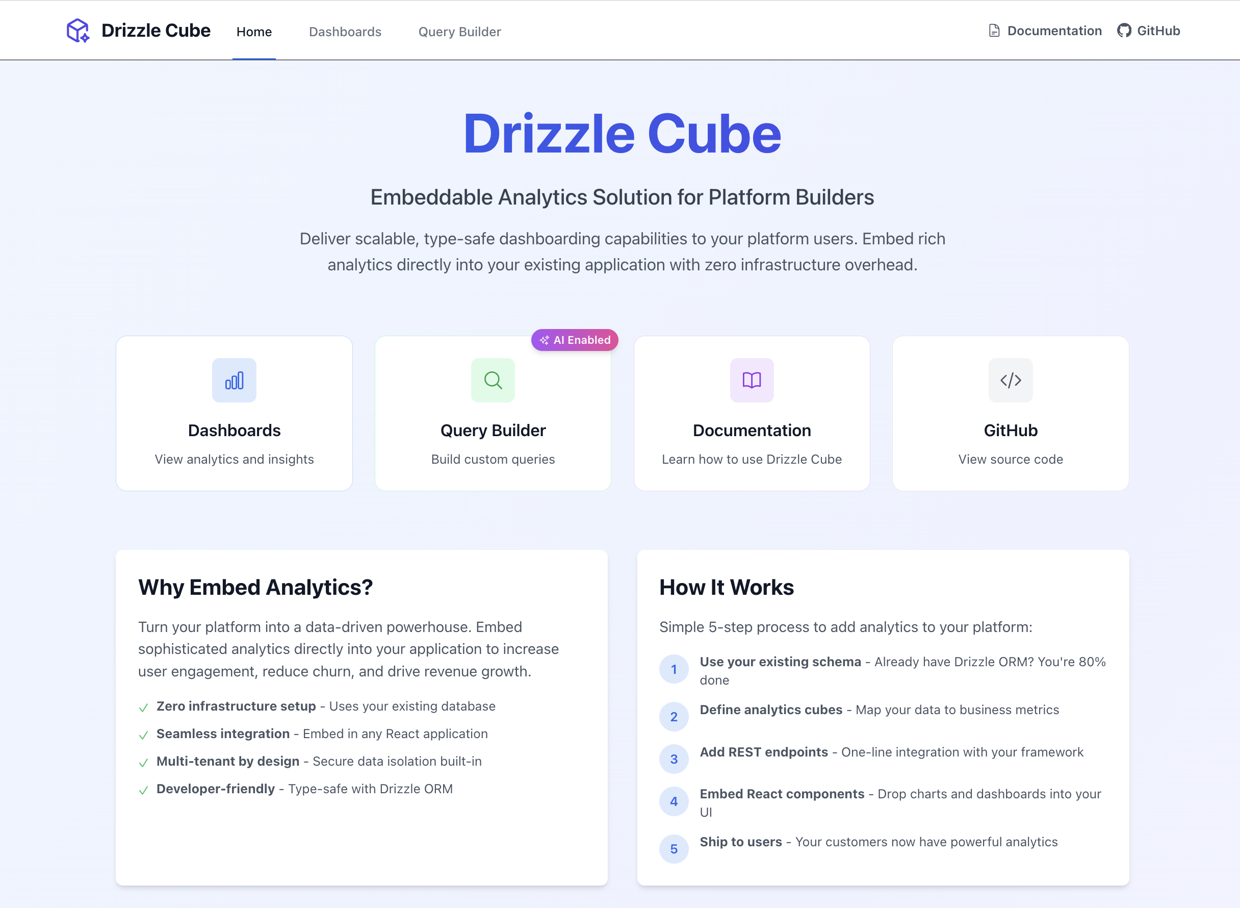Try Drizzle Cube